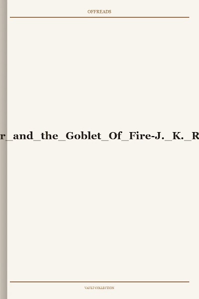 Harry Potter and the Goblet Of Fire
