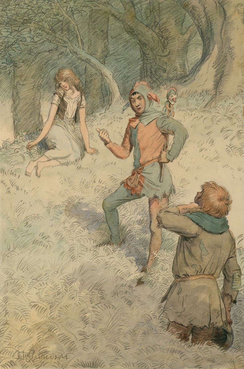 Illustrations to As you like it Pl03 1901 1910