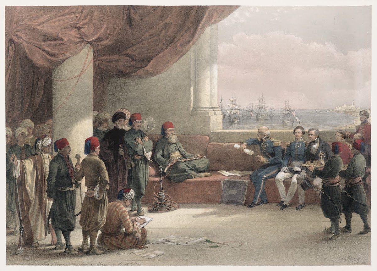 Interview with The Viceroy of Egypt at His palace at Alexandria May 12th 1839 18