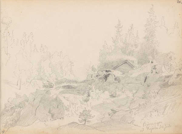 Bjørnsvika ved Kjørbo 1854