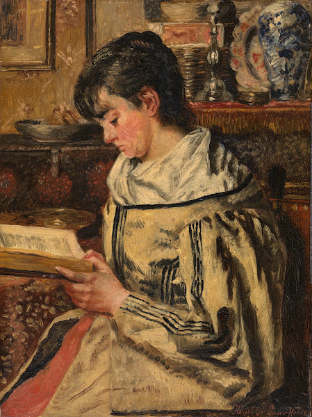 Woman Reading 1881 1885