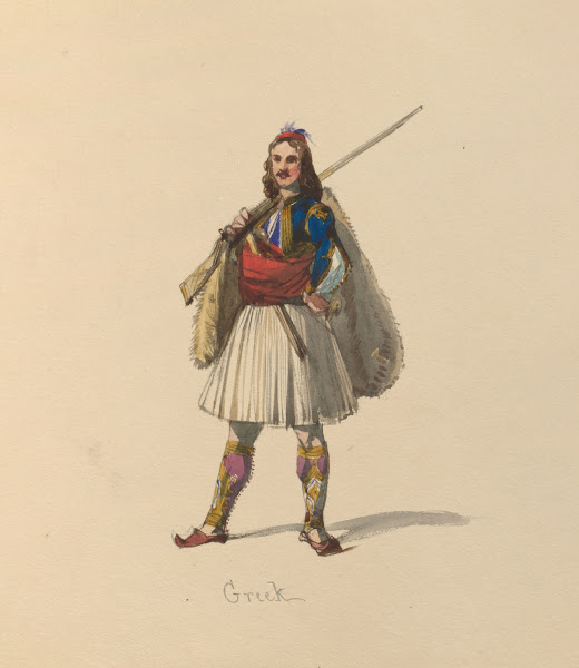 Sketches of costume Pl010 1842