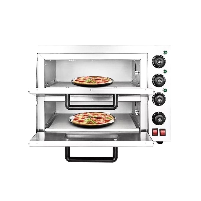 Photo 3 of Industrial Electric Double-Oven Pizza Machine
