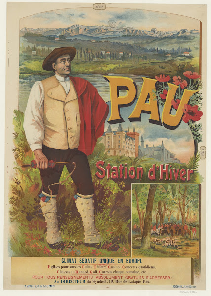 Pau station dhiver Climat sédatif unique en Europe 1890