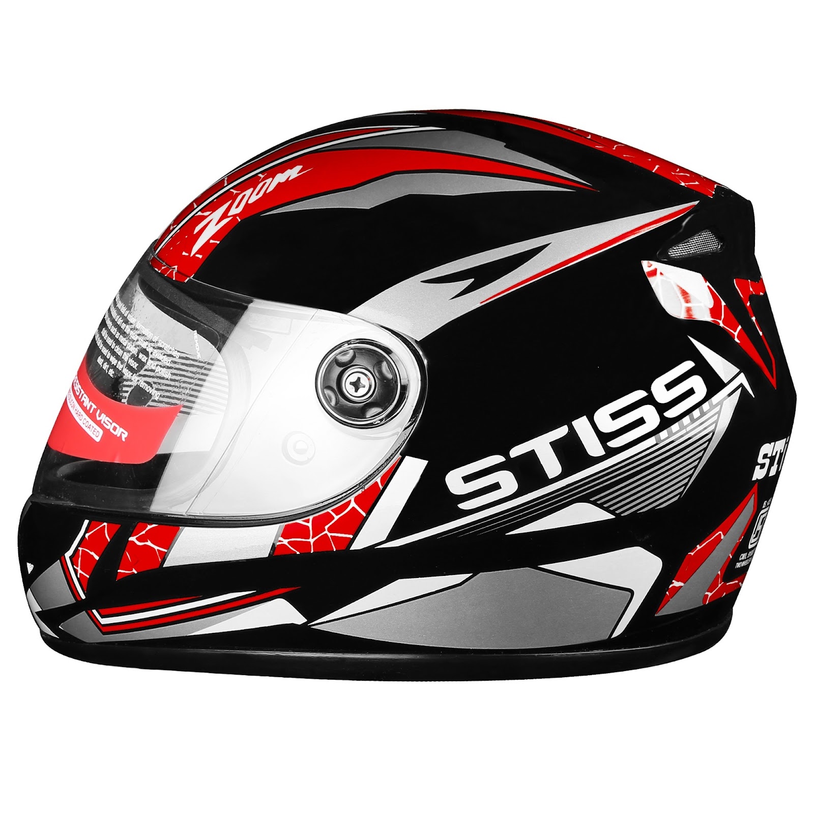 Comfortable interior padding of the helmet