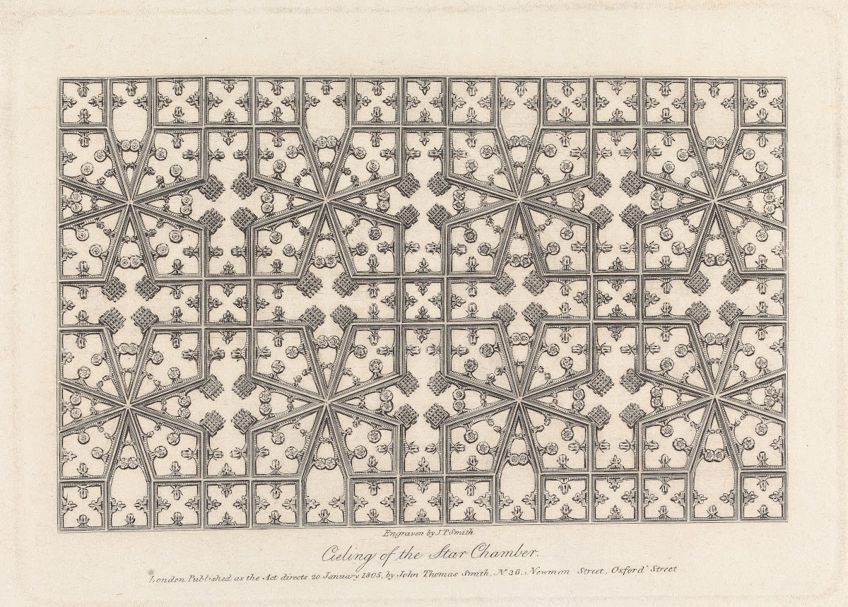 Ceiling of the Star Chamber 1805