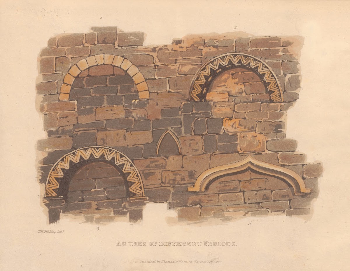 Arches of different periods 1825