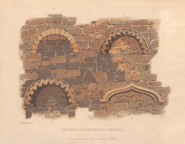 Arches of different periods 1825