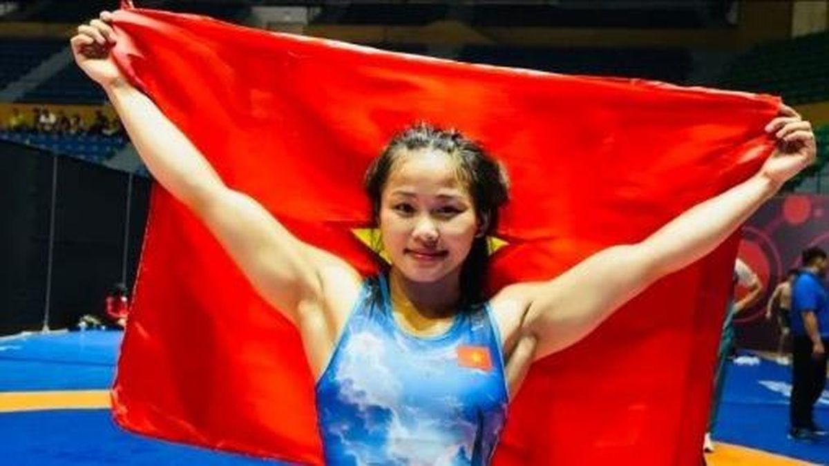 Đỗ Ngọc Linh giành HCV giải Vô địch Vật các lứa tuổi châu Á 2026 - Đài Phát thanh và truyền hình Hà Nội