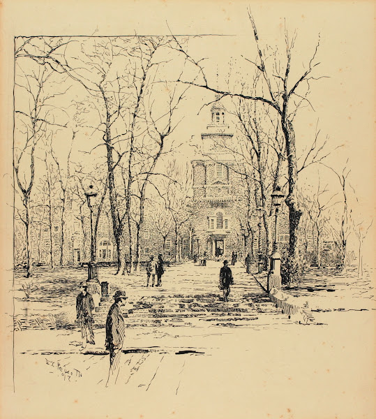 Philadelphia View from the Park 1897