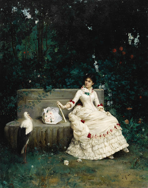 La Reverie Interrompue 1883