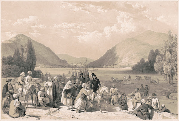 Surrender of Dost Mahommed Khan to Sir William Hay MacNaghten Bart at the entran