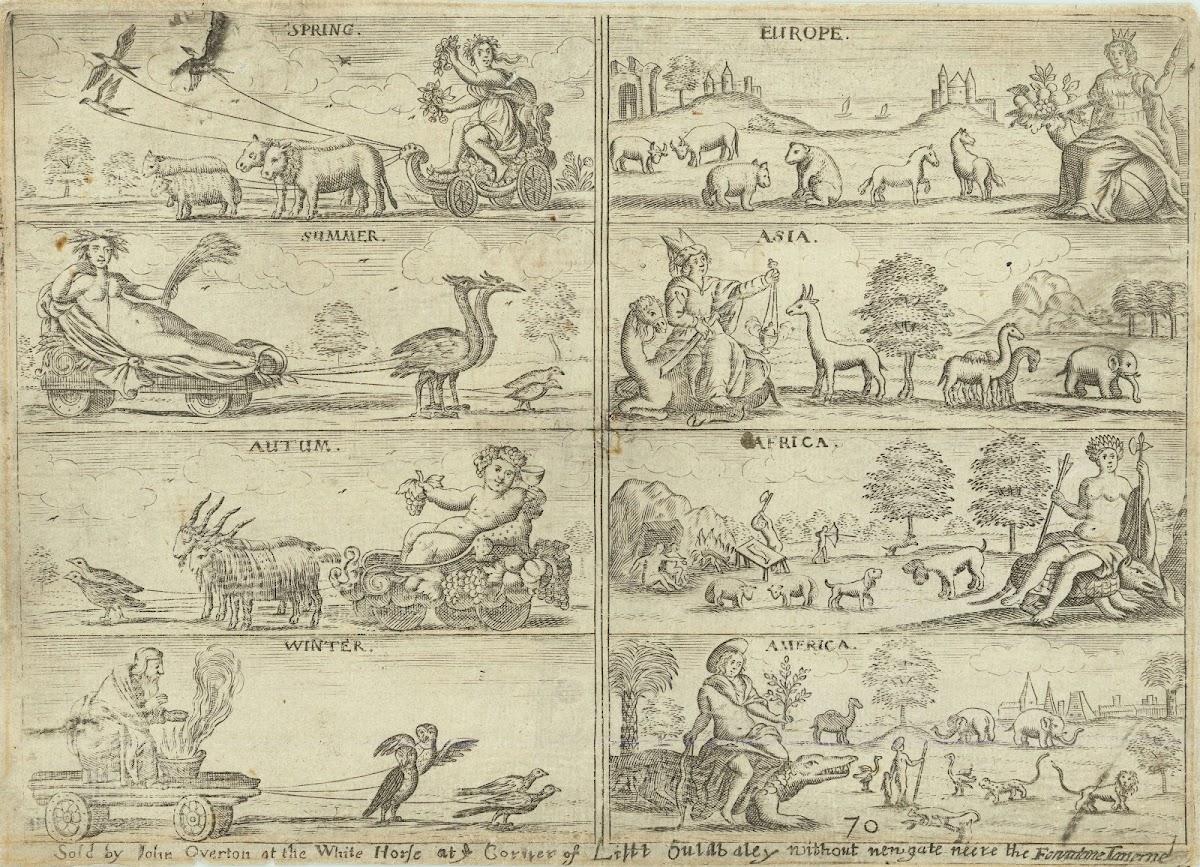 Spring  Summer  Autum  Winter  Europe  Asia  Africa  America 1665