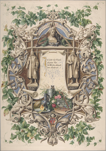 Homage From Bavarian Artists To King Ludwig I 1874