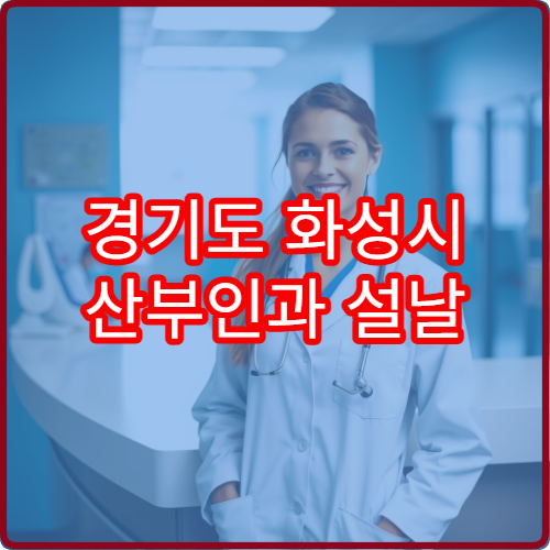 경기도 화성시 산부인과 설날 명절 연휴 진료 병원 출산·생리통 응급 상담 가능