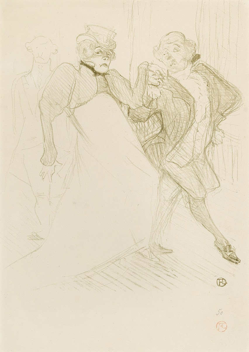 Réjane et Galipaux dans Madame Sans Gêne 1894