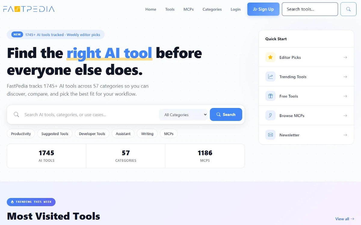Captura de Fastpedia