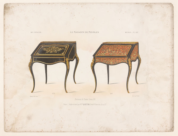 Bureaux de Dame Louis XV 1832   1904