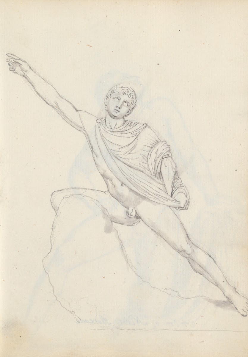 A Son Of Niobe From The Niobid Group Uffizi Florence 1787