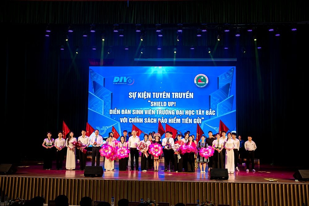 Sự kiện tuyên truyền “Shield up! Diễn đàn sinh viên Trường Đại học Tây Bắc với chính sách bảo hiểm tiền gửi” thành công rực rỡ