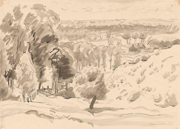 Extensive landscape  Nowe Miasto 1935