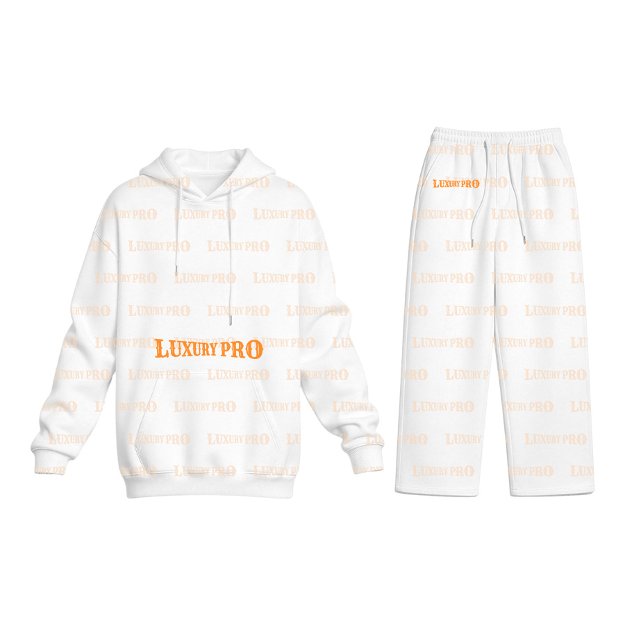 AOP Full Print Hoodie Double Hood + DLA Straight Sweatpants