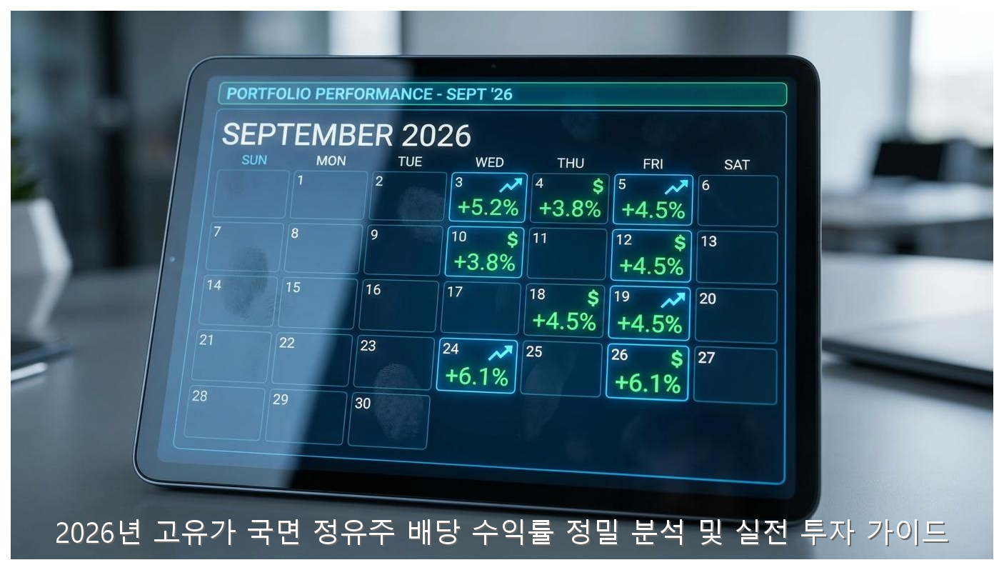 2026년 고유가 국면 정유주 배당 수익률 정밀 분석 및 실전 투자 가이드 핵심 안내 및 분석 인포그래픽 (8)
