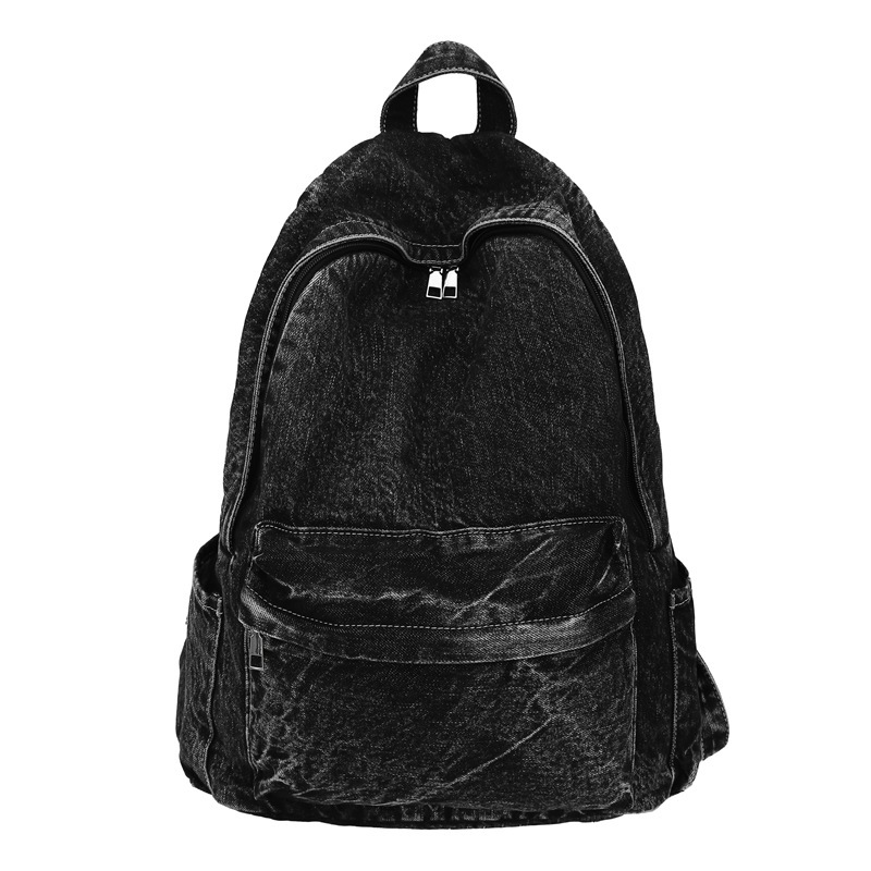 Denim backpack, light and versatile