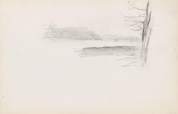 Landskap med tre 1892