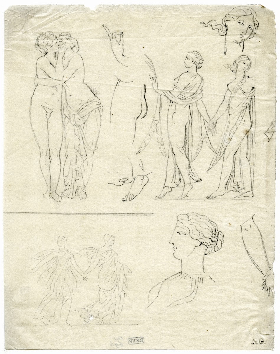 Cupid and Psyche the Borghese dancers and part of another relief