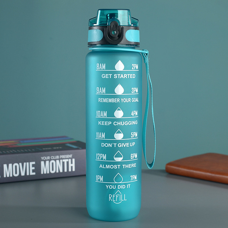 PC Sports Bottle with Straw, 1000 ml