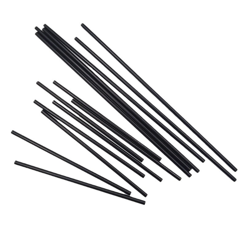 Plastic drinking straws, individually wrapped