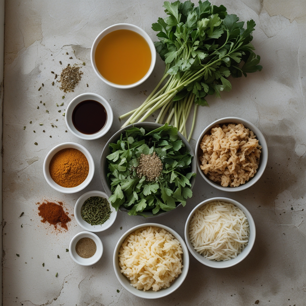 Ingredients for Easy Bang Bang Ground Turkey Rice Bowls Recipe – Quick & Flavorful Dinner