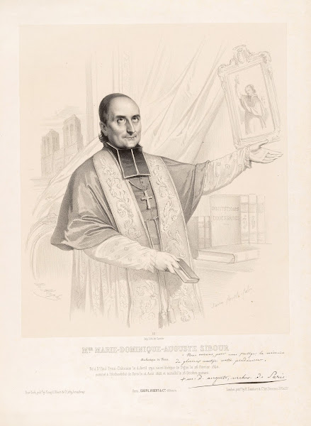 Mgr Marie Dominique Auguste Sibour Archevêque de Paris 1848