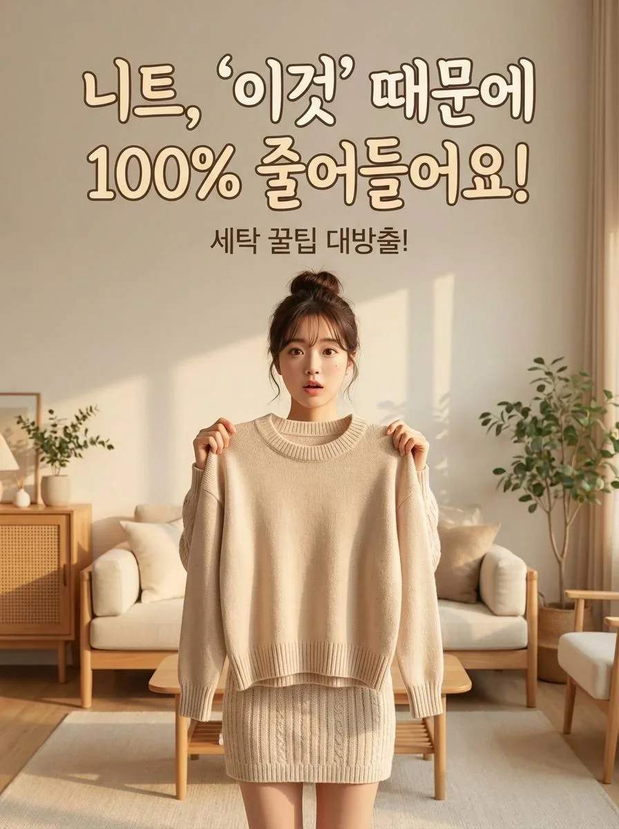 케어 라벨을 확인하는 손 클로즈업 사진