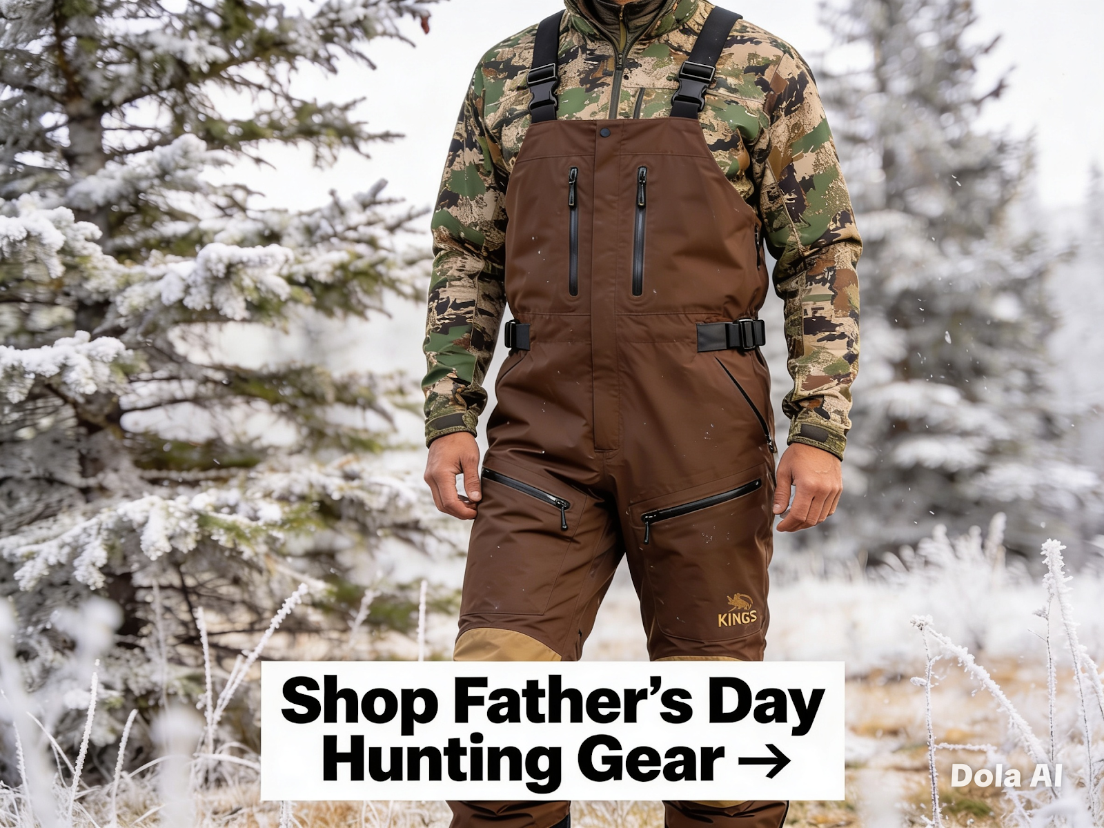 Kings Camo outdoor pants gift