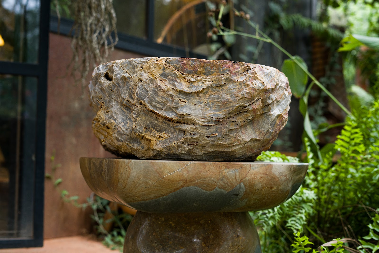 Stone Wash Basins, studio view 9