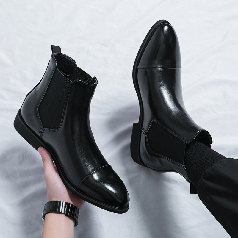 Men's Chelsea Boots, pointed toe