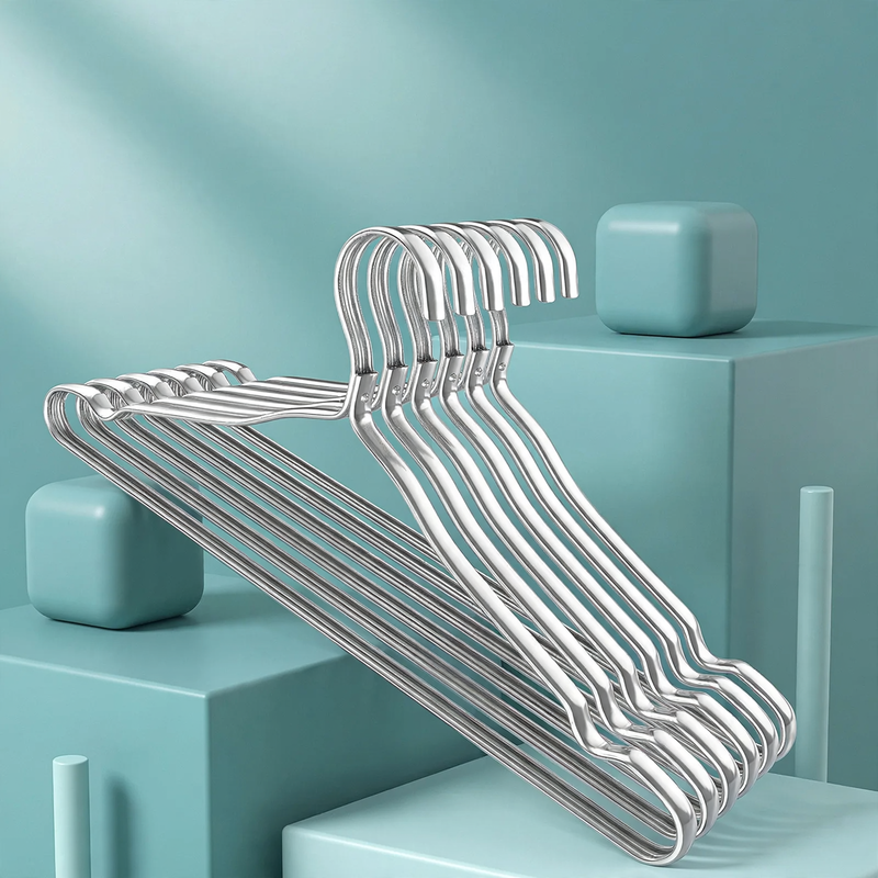 Aluminum hanger, non-slip, scratch-free