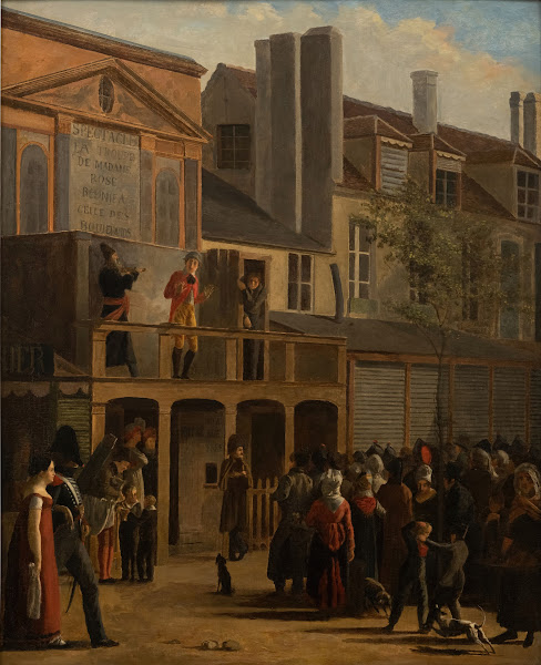 La Parade de Bobèche et Galimafré boulevard du Temple 1820