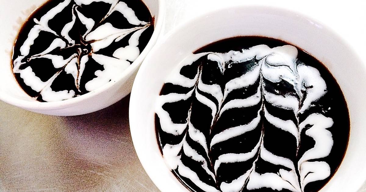 Chè nếp cẩm cốt dừa