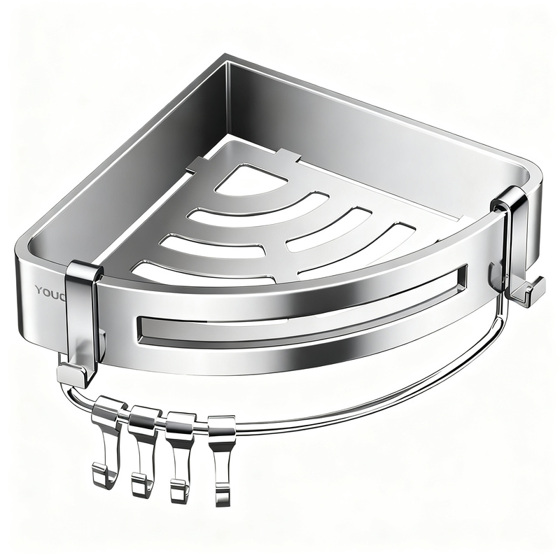 Stainless Steel Corner Basket for Bathroom and Shower