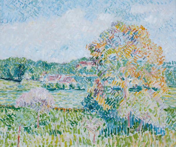 LeGrand NoyerÀ Eragny Automne circa 1890