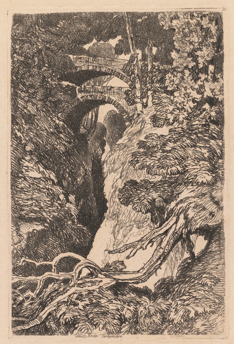 Devils Bridge Cardiganshire 1837