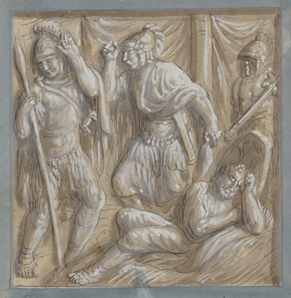 13 drawings after bas reliefs at Florence Pl03 19th Century