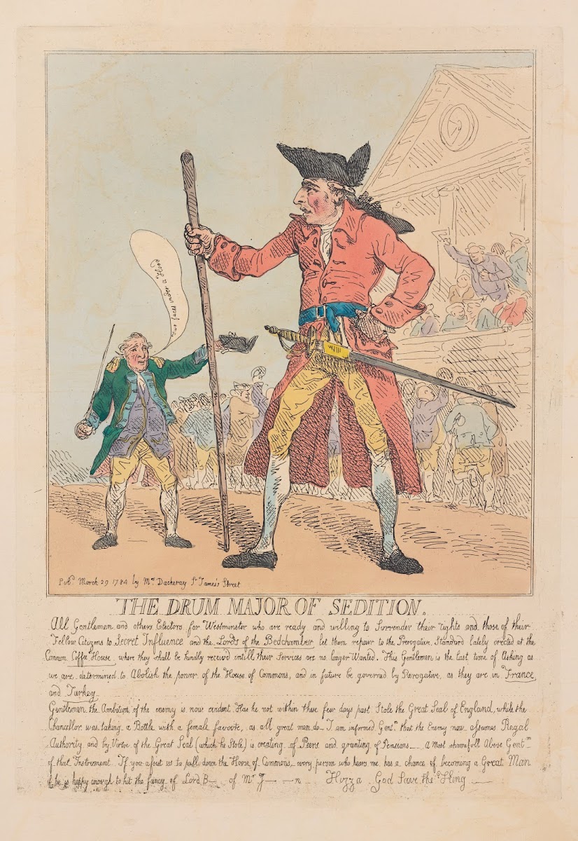 The Drum Major Of Sedition 1784
