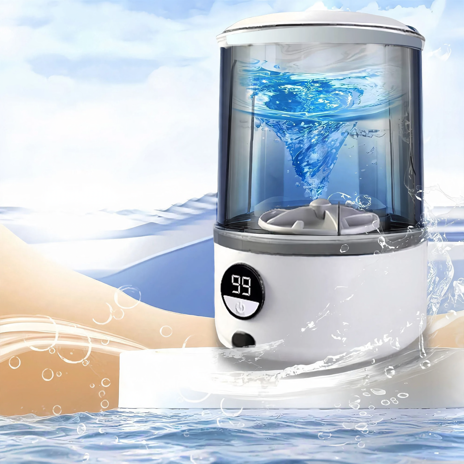 Mini washing machine for underwear