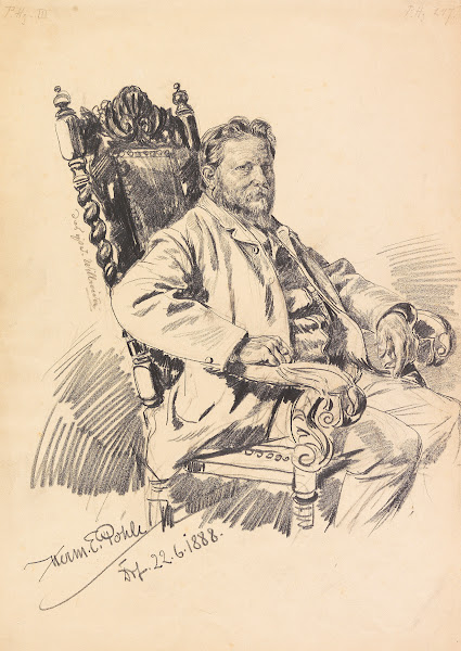Porträt des Malers Joseph Willroider 1838 1915 1888