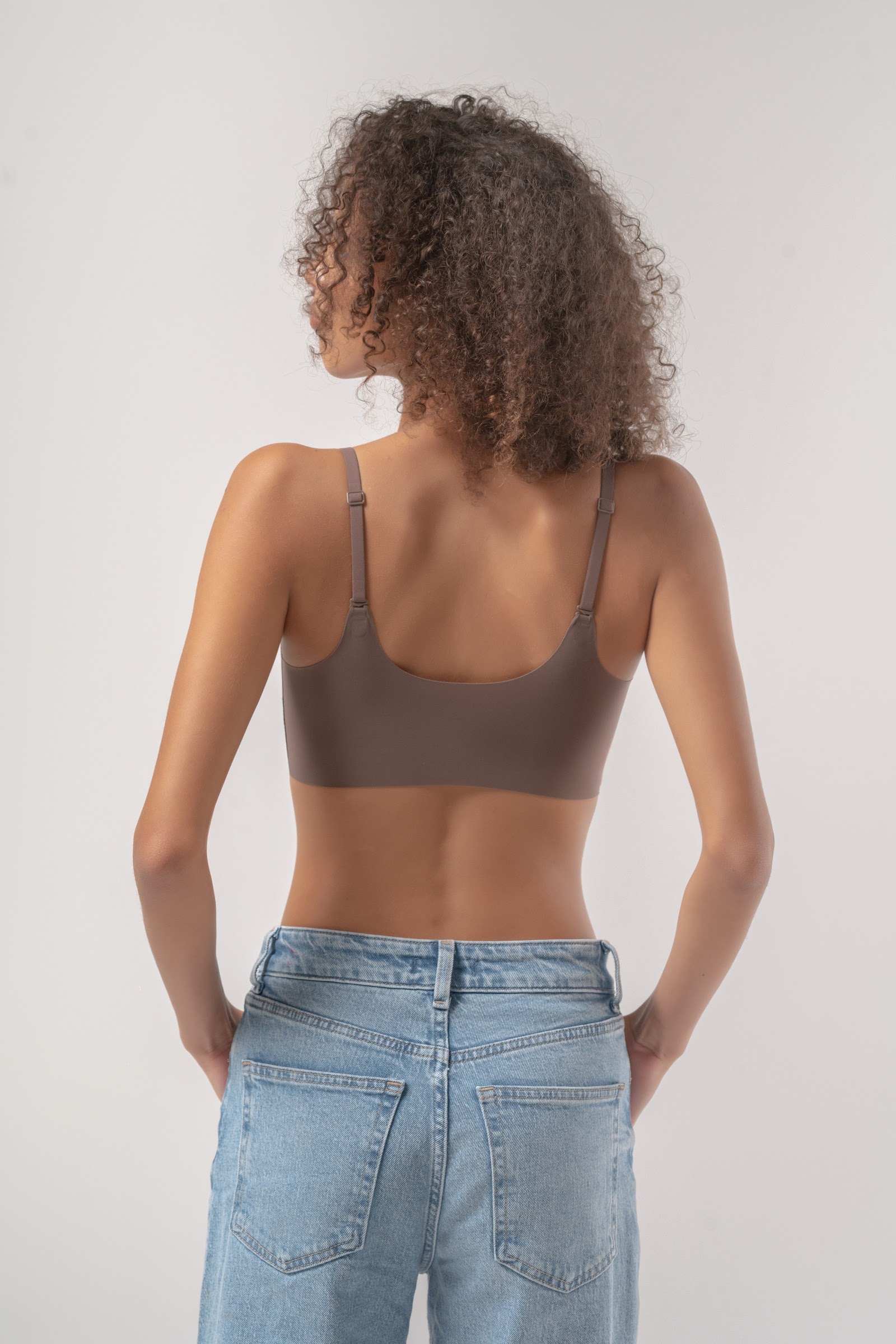 Back view: no hooks, no clasps