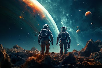 Astronauts Wallpaper